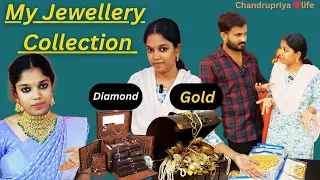My Jewellery Collection 2023 | Gold | Diamond 😱 #tamilvlog #video #chandrupriya