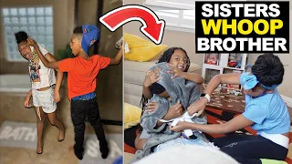 Sisters WHOOP Their POWER CRAZY Brother! It didn't have to be this way...