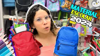 COMPRANDO MEU MATERIAL ESCOLAR 2024 * #materialescolar @aninhasantosoficial_