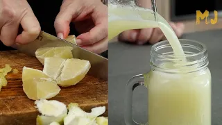 Limonada casera ¡La mejor y más fácil receta!