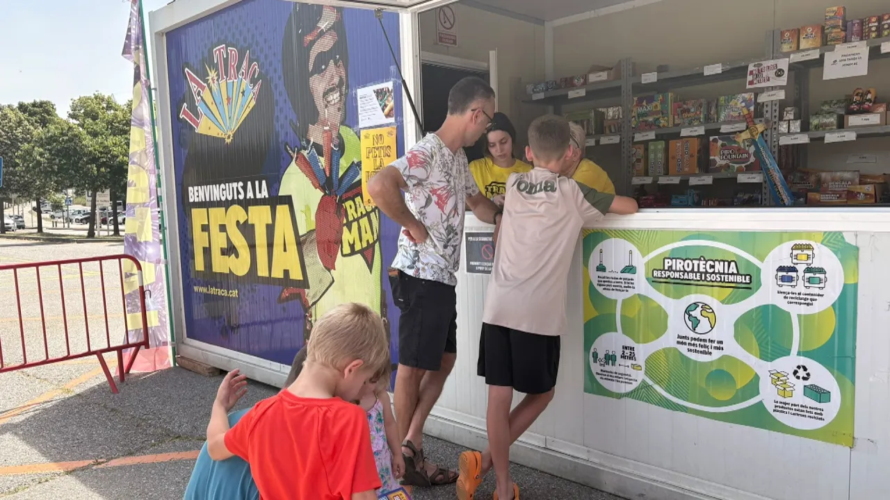 Augmenta la venda de petards i coets silenciosos per fer una festa de Sant joan més inclusiva