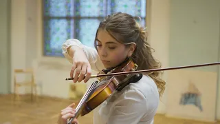 Evelīna Arta Jakuškina - Violin Concerto No. 1 in G minor, Op. 26 (1st movement) by Max Bruch