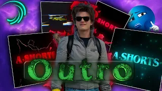 Ae Like 10 Outro In AMZ🥶🔥🗿 | By:-Artifact SHORTS✨/#aelike#outro#amz#alightmotion#pack 