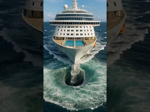 Titanic is back #cruise #titanic #ocean #ai #shiplife #whirlpool