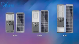 AN-SLV Solar Street Light: High-Efficiency & Cost-Effective All-In-One Solar Light