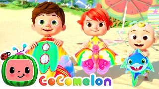 Beach Song 🍉 Short CoComelon Nursery Rhymes & Kids Songs