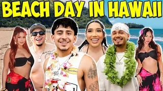 WE HAD A BEACH DAY IN HAWAII !!