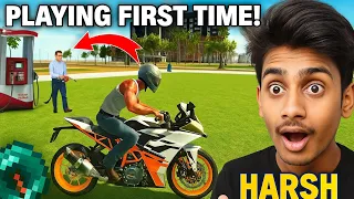 Playing INDIAN BIKE DRIVING 3D for the First Time | Harsh Army Reaction 😱