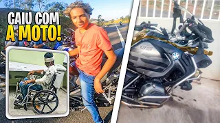 FILMEI A QUEDA DA 1250 DO NINO ABRAVANEL - OLHA COMO IRMAO DELE FICOU  *VÍDEO DO CANAL 26 DA NORTE*