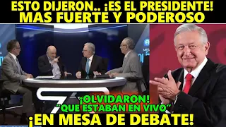 Olvidaron que Estaban en VIVO! AMLO el presidente más fuerte y poderoso que he visto: López Dóriga