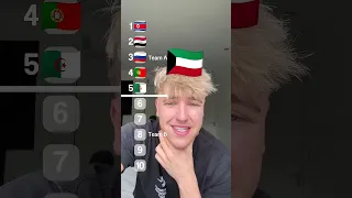 Russia 🇷🇺 vs Brazil 🇧🇷 Kaun Jeetega? 🔥 5 Countries vs 5 Countries! 🌍 #short #shorts