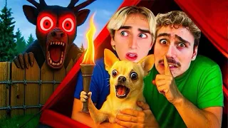 WE SURVIVED 99 NIGHTS IN THE FOREST IN REAL LIFE! 😰
