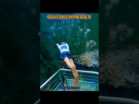 Other jump water vs last one # #amazing #shorts #jump