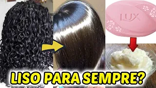 MEU DEUS! PROGRESSIVA CASEIRA PARA UM ALISAMENTO PERMANENTE! CABELO LISO PRA SEMPRE