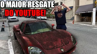 TRANSFORMAÇÃO INSANA EM UMA FERRARI ABANDONADA?