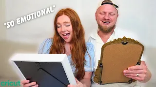 We Made Each Other Anniversary Gifts with the Cricut Maker 4…and Got So Emotional!