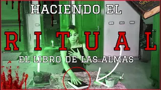Haciendo el RITUAL del LIBRO DE LAS ALMAS