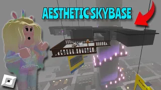 SCP 3008 | Building the MOST AESTHETIC SKYBASE - Roblox