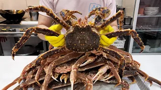 월 매출 1억! 착한 가격으로 대박난 킹크랩, 대게, 랍스터, Awesome King crabs, Lobsters, Crab fried rice, Korean street food