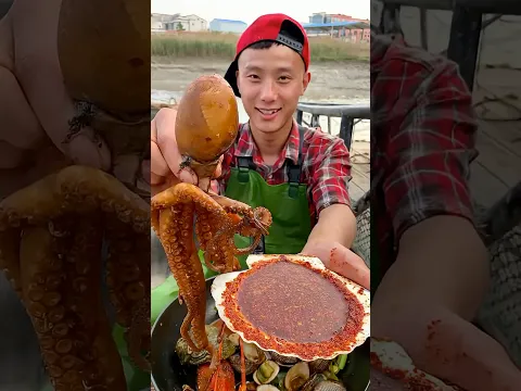 Eat seafood by Asian Mukbang #mukbang