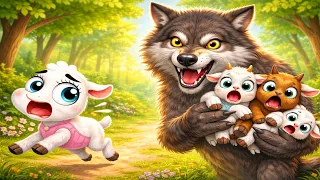 Bad Wolf and Seven Little Goats 2 | भेड़िया और सात नन्हे बकरी के बच्चे | Hindi Kids Story