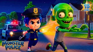 Monster Police 🚨 | Kids Songs & Nursery Rhymes with Baby Blue
