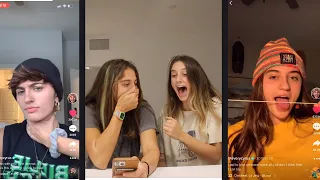 my GIRLFRIEND reacts to my old THIRST TRAPS