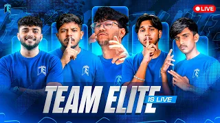 Team Elite Tournament POV Live💙 || Ft. Warrior #teamelite  💙