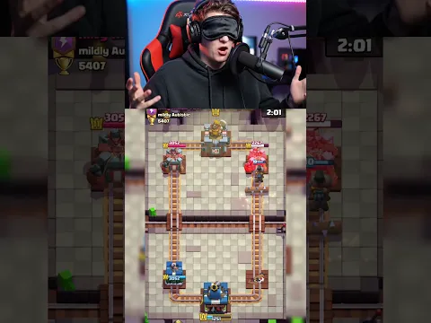 Clash Royale aber ich bin Blind