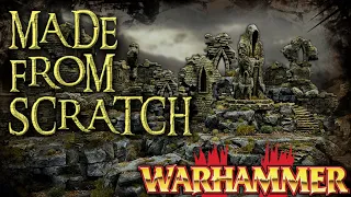 Dark Souls-Inspired Warhammer Terrain | Ruined Kingdom Build & Paint Showcase