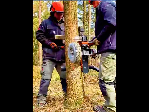 A super convenient tree branch cleaning machine｜Good machines and tools can make work easy.#work
