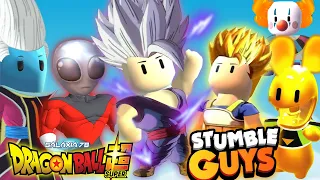 JIREN, GOHAN, KYABE, WHIS Y QUITELA JUEGAN STUMBLE GUYS