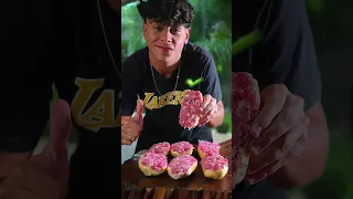 FIZ UM CHURRASCO COM R$17 POR PESSOA *com direito a Picanha Fake