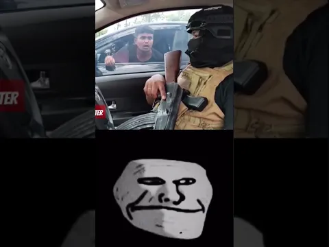blud trying fight a soldier 💀 | troll face meme (credit: to @banggalung-181, @BangTampue)