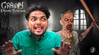 The Hardest Granny Escape Together Challenge Ever! 💀 #grannygame