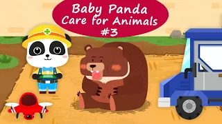 Baby Panda Care for Animals #3 - Take Care of Animals in The Rescue Station | BabyBus Games