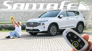 هيونداي سانتافيه جرّبت قيادتها من الخارج! Hyundai Santa Fe 2021