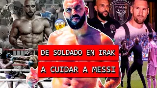 La increíble HISTORIA del GUARDAESPALDAS de MESSI en INTER MIAMI, de soldado en IRAK a cuidar a LEO