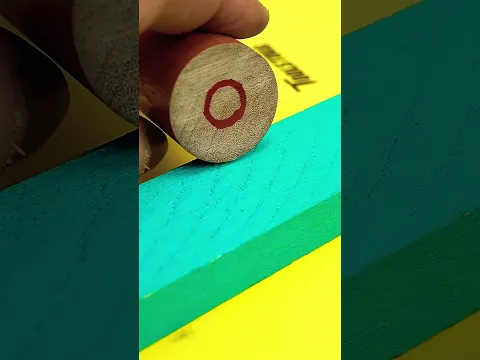 Super Easy! How to find the center of a Circle without Tools