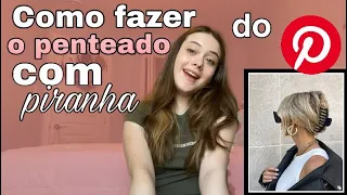 COMO FAZER O PENTEADO DO PINTEREST COM PIRANHA