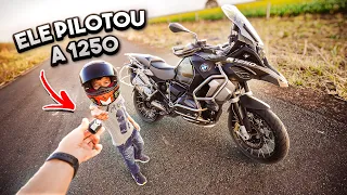 CRIANÇA DE 6 ANOS PILOTOU A GS1200