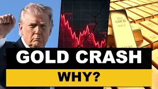 Why is Gold CRASHING Today? (During a War?)