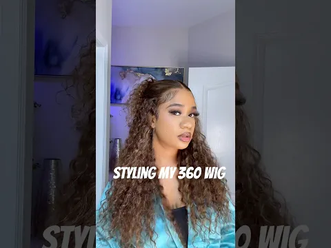 3 Stunning Hairstyles With a 360 Wig🐚🪼