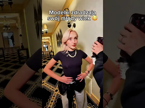 Modelki zdradzają swój młody wiek 😳🎥 : modelkiontop