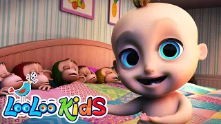 Ten in the Bed + Peek a Boo | Nursery Rhymes & Kids Songs for Toddlers | Baby Songs | LooLoo Kids