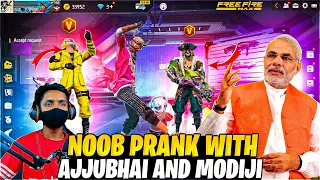 TOP 1 GLOBAL PLAYER VS 3 RED CREMINAL || GRANDMASTER PLAYER CALL ME NOOB || BADGE 99 VS HACKER