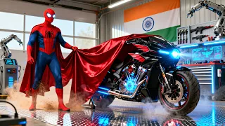 Spiderman Kya Pakistani Super soldier se India ko bacha payega 🔥😱|| #spiderman @AimovSpark 