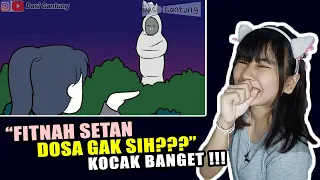 KOCAK BANGET, "FITNAH SETAN DOSA GAK SIH?" | REACTION DASI GANTUNG