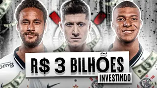 INVESTI R$3 BILHÕES NO CORINTHIANS com CRAQUE NETO NO COMANDO! PES / EFOOTBALL