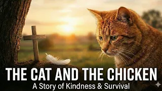 Cute friendship of cat with sad ending. #animals #cat